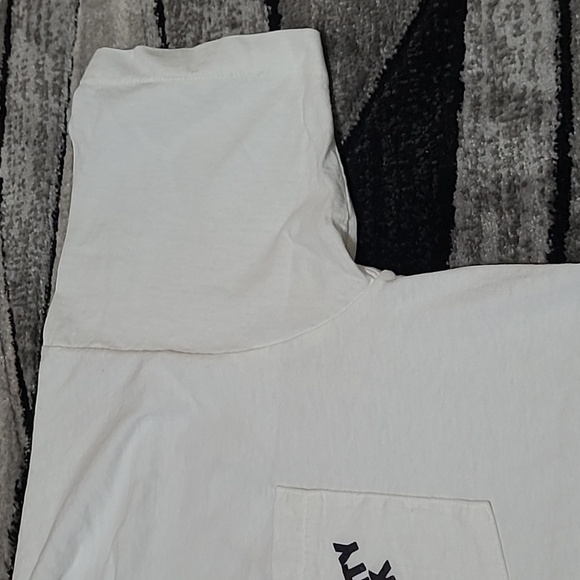 VINTAGE THE ALMIGHTY BUCK CREW-NECK FRONT POCKET TEE-SHIRT - Picture 15 of 16